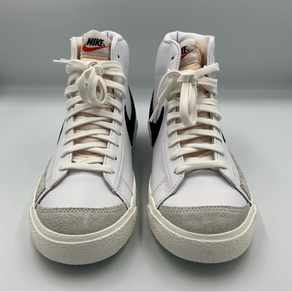 Nike Blazer Mid 77 Vintage White Black - Men’s 9.5 - Picture 3 of 8
